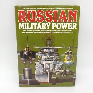 Vintage Russian Military Power Bonanza Books 1982 Hardcover Illustrated History